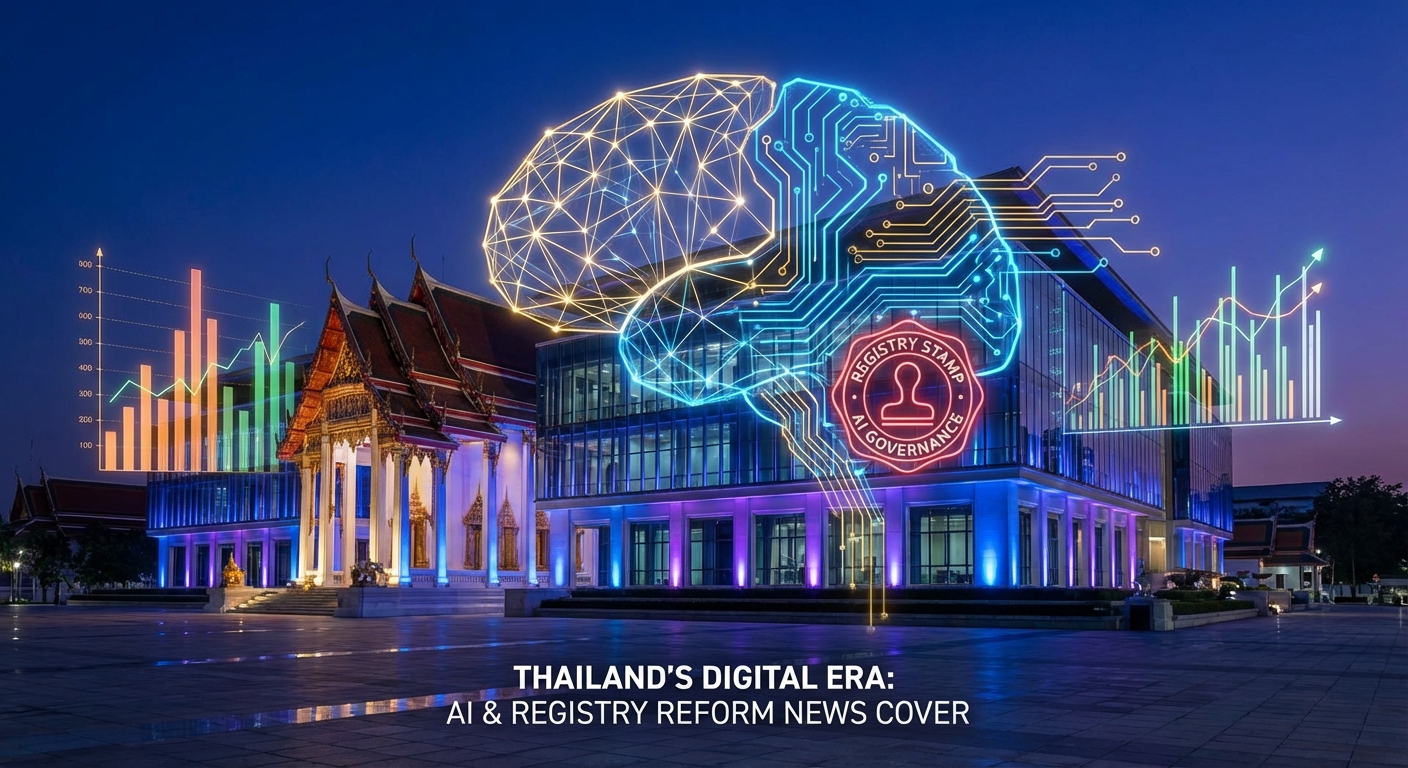 รัฐบาลไทยบังคับใช้ ‘ทะเบียนโมเดล AI’ (2025) ผู้พัฒนาต้องลงทะเบียน-เปิดผลทดสอบก่อนใช้งานจริง