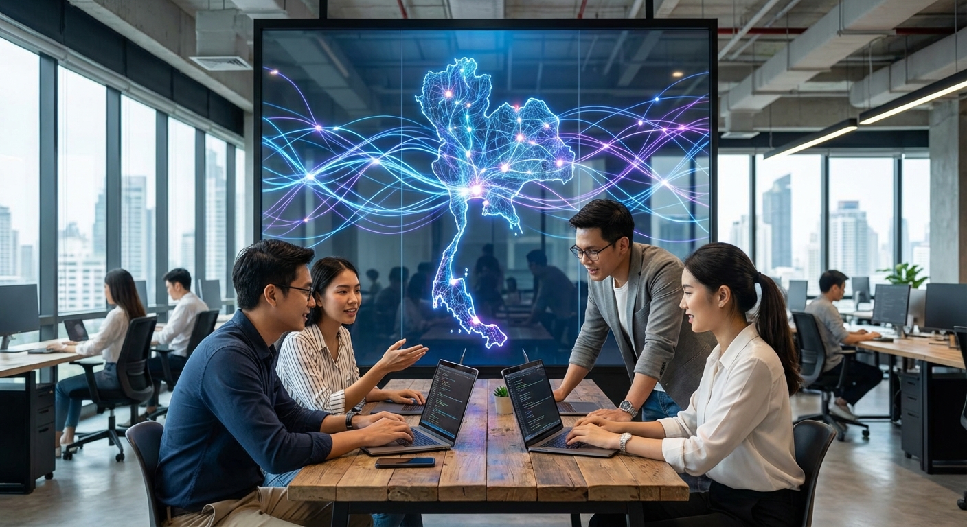 สตาร์ทอัพไทยเปิดแพลตฟอร์ม Cross‑Lingual Transfer คัสตอม LLM ให้เข้าใจสำเนียงไทยท้องถิ่น