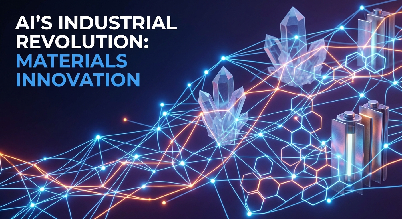 นวัตกรรมใหม่! AI ปฏิวัติวิทยาการออกแบบวัสดุ — จากห้องแล็บสู่เชิงพาณิชย์