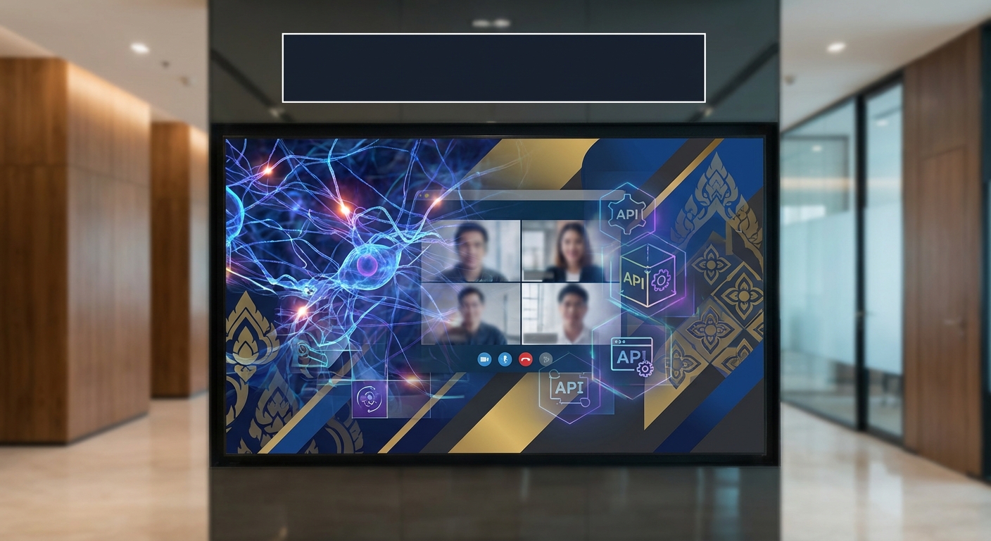 เครื่องมือ GenAI สรุปวิดีโอประชุมแบบ Multimodal สำหรับองค์กรไทย: Q&A มีเวลา ไฮไลต์คลิป และเชื่อม API อัตโนมัติ