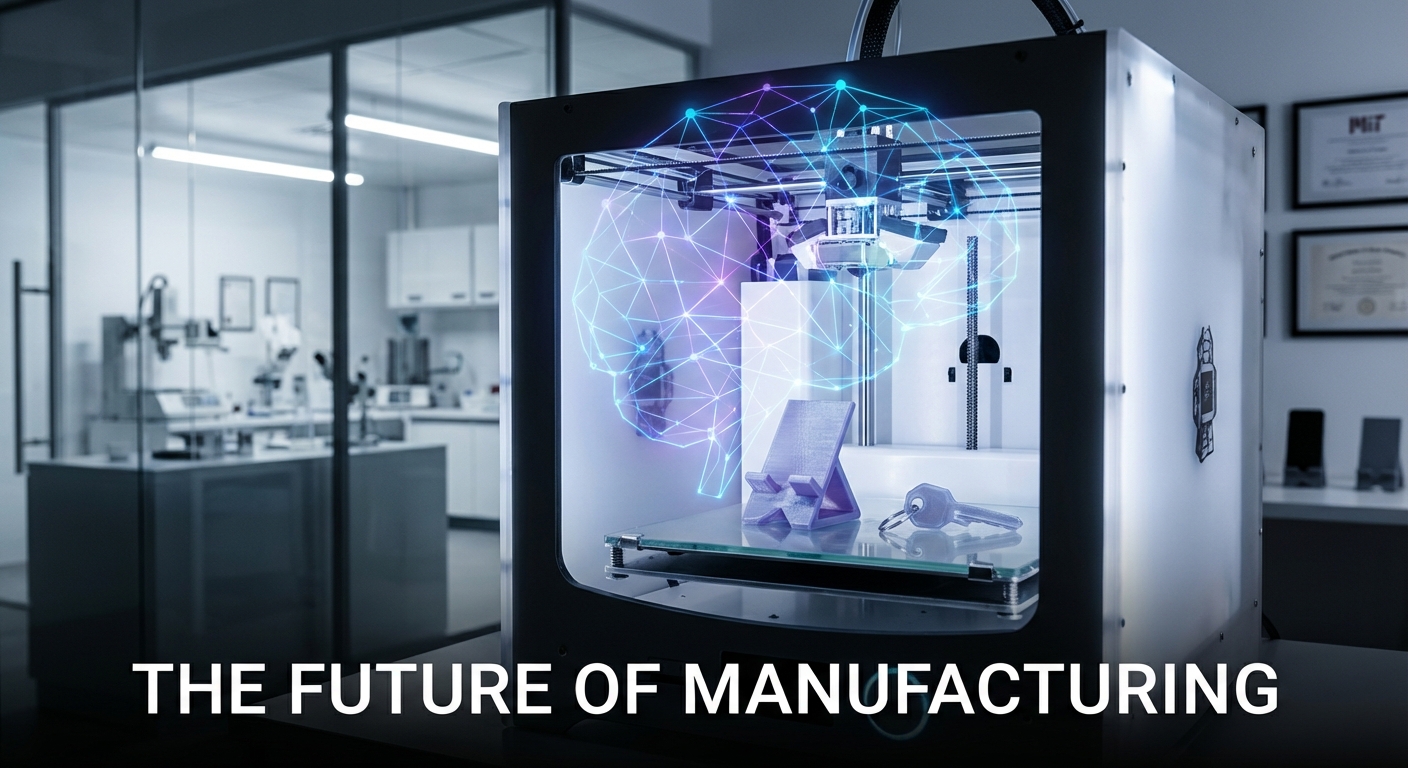 MIT เปิดเครื่องมือ AI ช่วยพิมพ์ 3 มิติของใช้ส่วนตัว เพิ่มความสะดวกในชีวิตประจำวัน