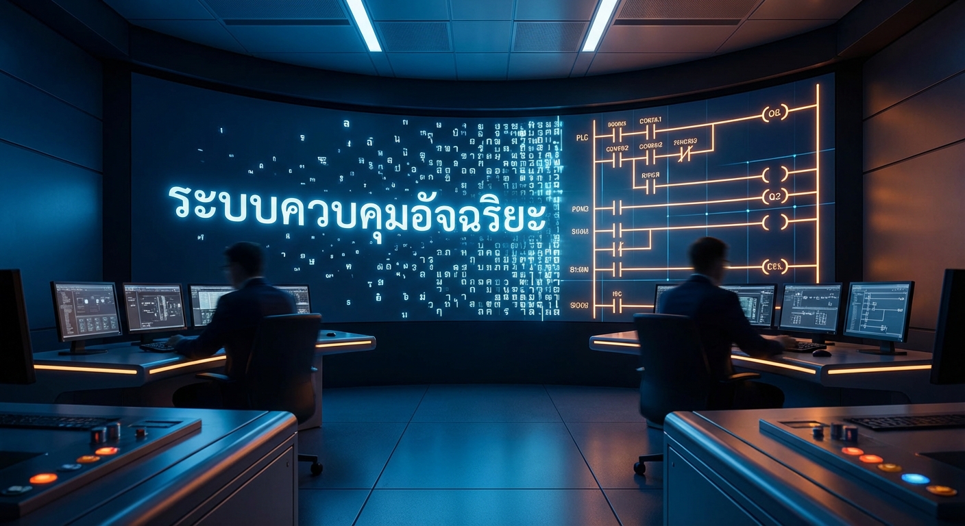 สตาร์ทอัพไทยเปิด 'Copilot PLC' — LLM แปลงภาษาไทยเป็นโค้ด PLC ช่วยลดเวลา Commissioning