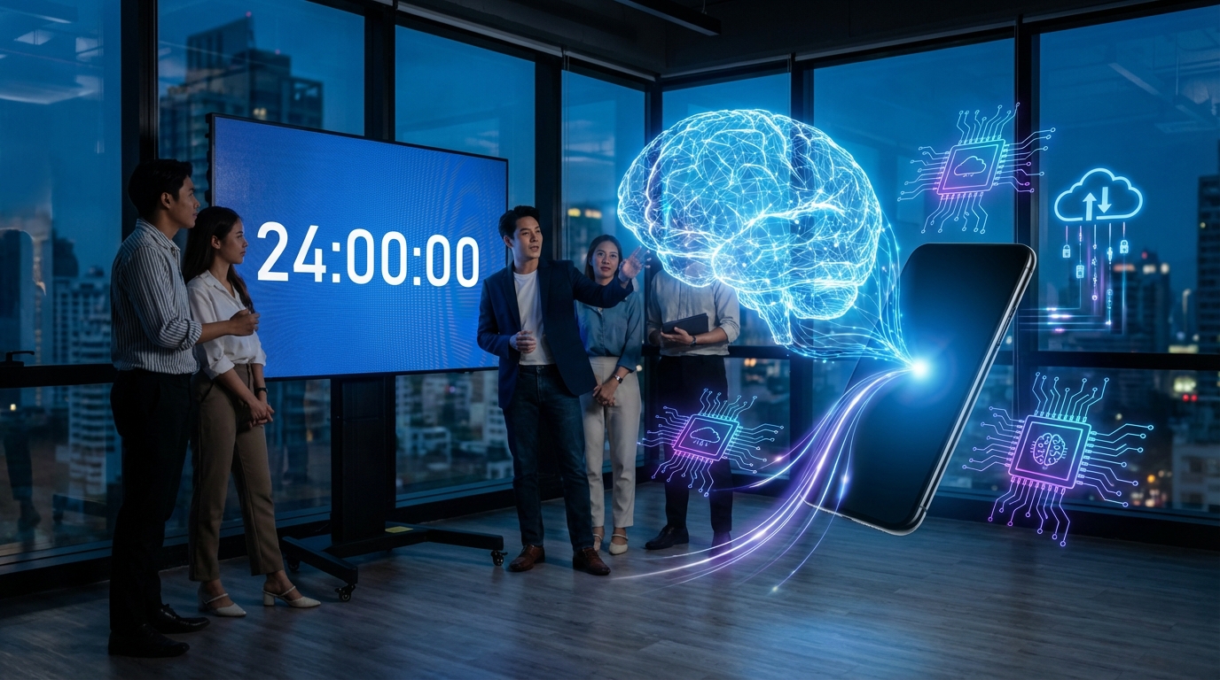 สตาร์ทอัพไทยเปิดบริการ Model‑Distillation‑as‑a‑Service ย่อต้นฉบับขนาดใหญ่ลงมือถือภายใน 24 ชั่วโมง