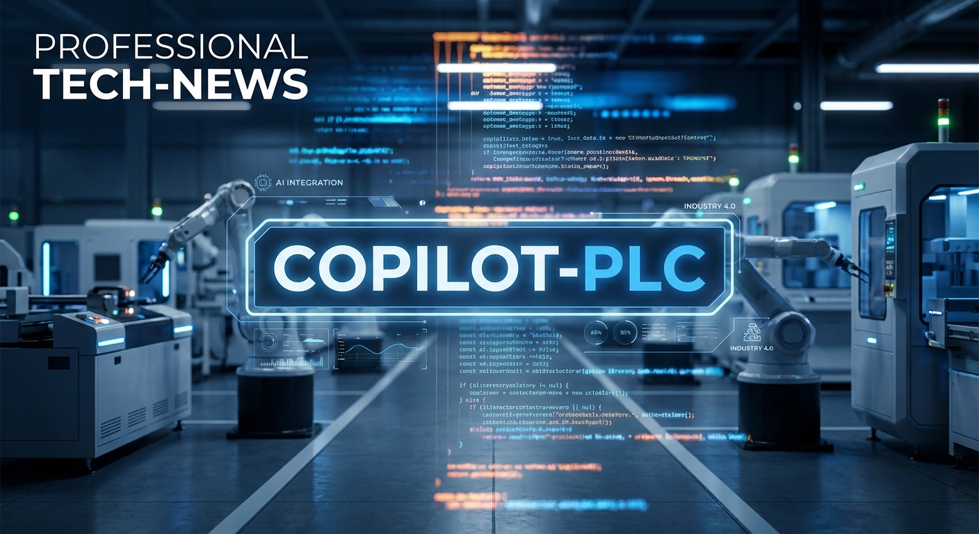 สตาร์ทอัพไทยเปิด 'Copilot‑PLC' — LLM แปลงคำสั่งธรรมชาติเป็น Ladder Logic/SCL ลดเวลาติดตั้งโรงงาน