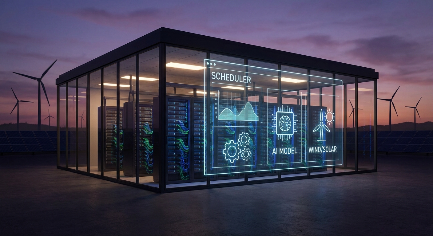 ศูนย์ข้อมูลไทยเปิด Green‑Trainer Scheduler จัดคิวเทรนโมเดลตามพลังงานหมุนเวียน ลดคาร์บอน AI 40% พร้อมเผยเมตริกคลัสเตอร์จริง