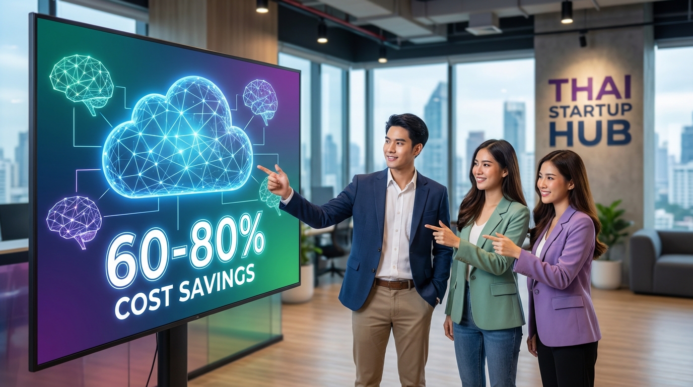 สตาร์ทอัพไทยเปิดบริการ Model‑Tailor ย่อ LLM รันบนคลาวด์เล็ก ลดต้นทุนโครงสร้าง 60–80% พร้อม SLA และเครื่องมือวัดเบี่ยงเบน