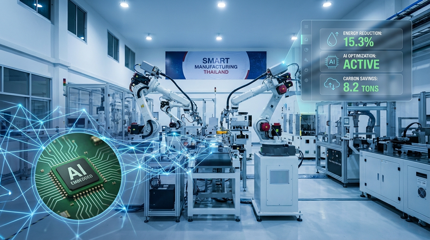 สตาร์ทอัพไทยเปิดแพลตฟอร์ม Auto‑MLOps สำหรับ TinyML ในโรงงาน: ลดพลังงาน 60–80% พร้อม deploy ภายในชั่วโมง