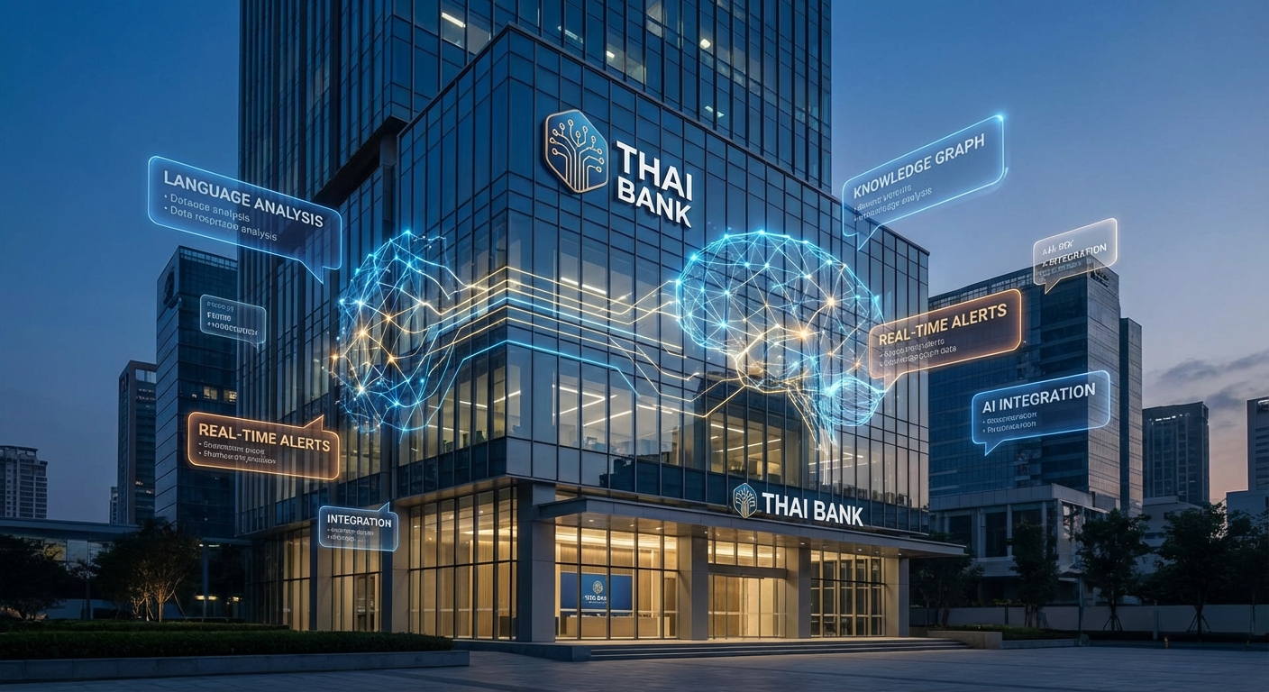 ธนาคารไทยใช้ LLM‑Guard ตรวจจับฟอกเงินเชิงภาษาแบบเรียลไทม์ ผสาน Knowledge‑Graph ลด false‑positive กว่า 50%