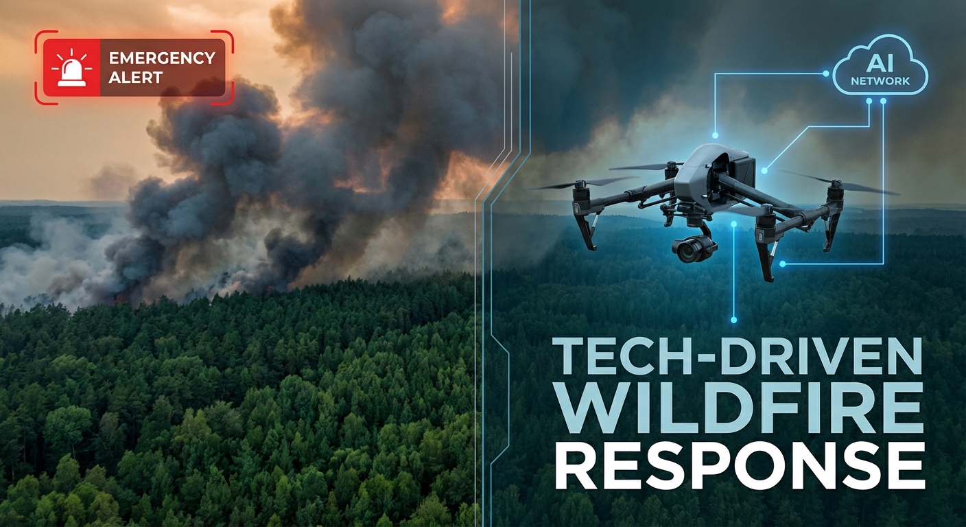 สตาร์ทอัพไทยผสานดาวเทียม‑โดรน ใช้ Spatio‑Temporal Transformer เฝ้าระวังไฟป่า แจ้งหน่วยดับเพลิงภายในนาที