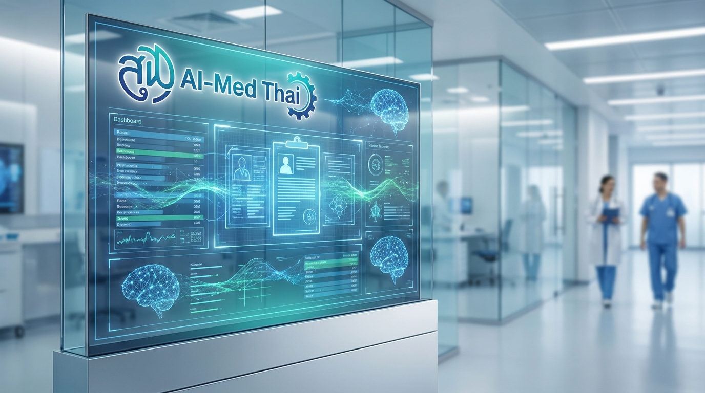 สตาร์ทอัพไทยเปิด 'Synthetic‑EHR Studio' ผลิตข้อมูลผู้ป่วยเทียม เร่งพัฒนาโมเดลการแพทย์โดยไม่ละเมิดความเป็นส่วนตัว