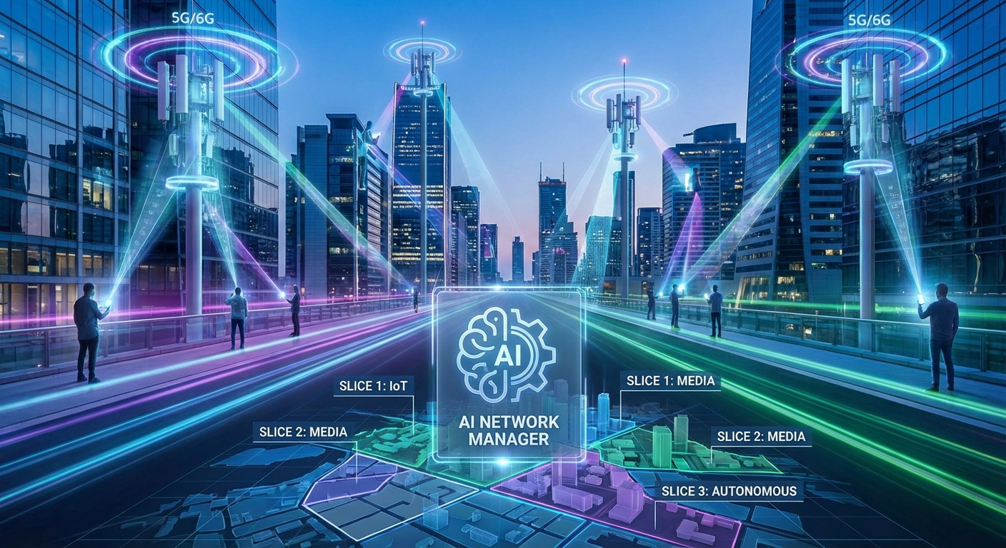 โอเปอเรเตอร์ไทยทดลอง LLM‑Driven Network Slicing บน 5G/6G: AI จัดสรรสไลซ์เรียลไทม์เพื่อลด Latency สำหรับ AR & Cloud‑Gaming