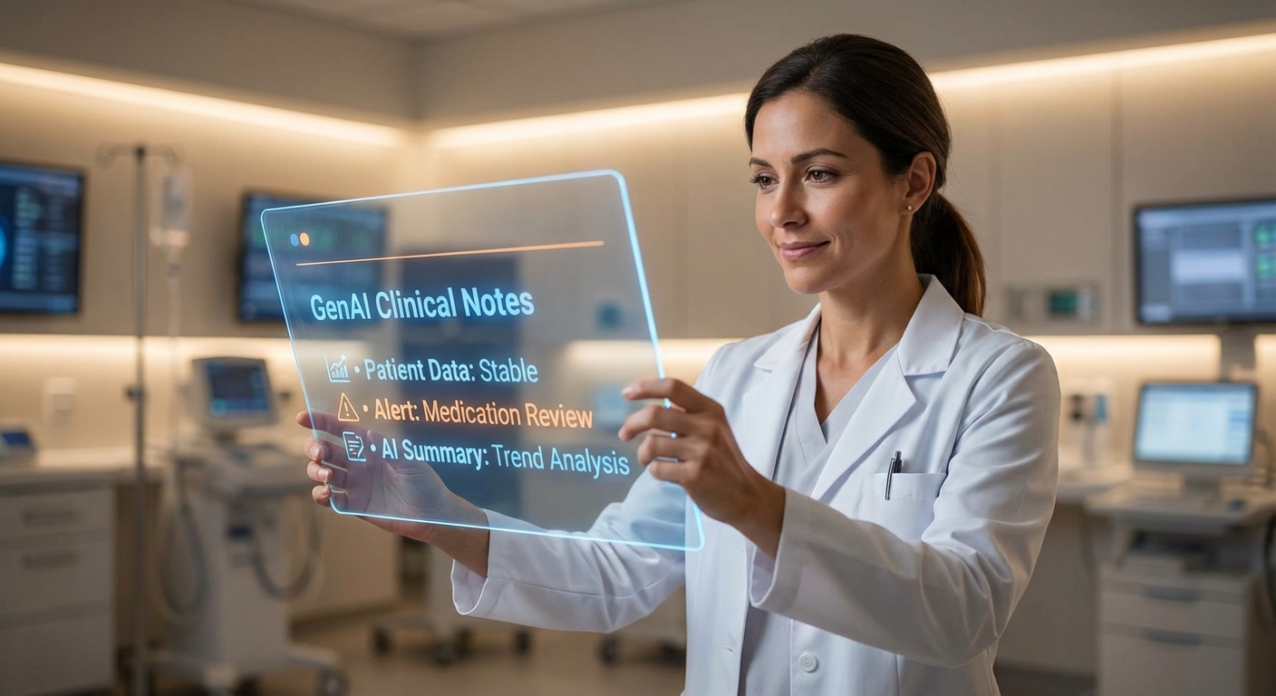 โรงพยาบาลไทยใช้ GenAI สร้างบันทึกผู้ป่วยอัตโนมัติ พร้อม 'Clinical‑Guard' ลดเวลาจดบันทึก 60%
