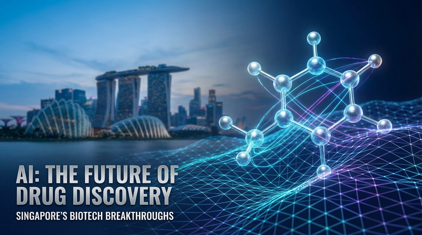DeNovoDrug: สตาร์ทอัพสิงคโปร์ผสาน Diffusion Model กับ Graph‑NN ย่นเวลาค้นพบยาเป็นเดือน