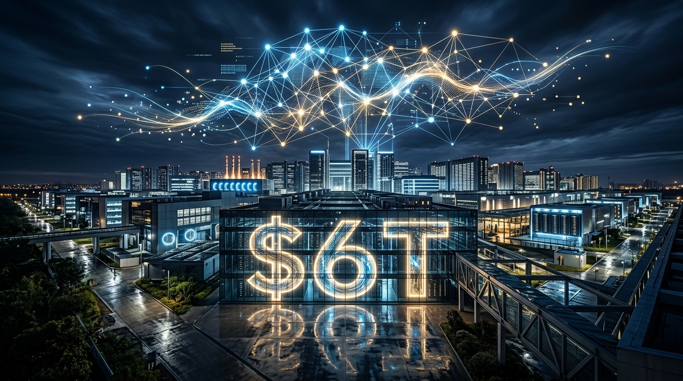AI ต้องทำรายได้ปีละ 6 ล้านล้านดอลลาร์ จึงรองรับบูมศูนย์ข้อมูล